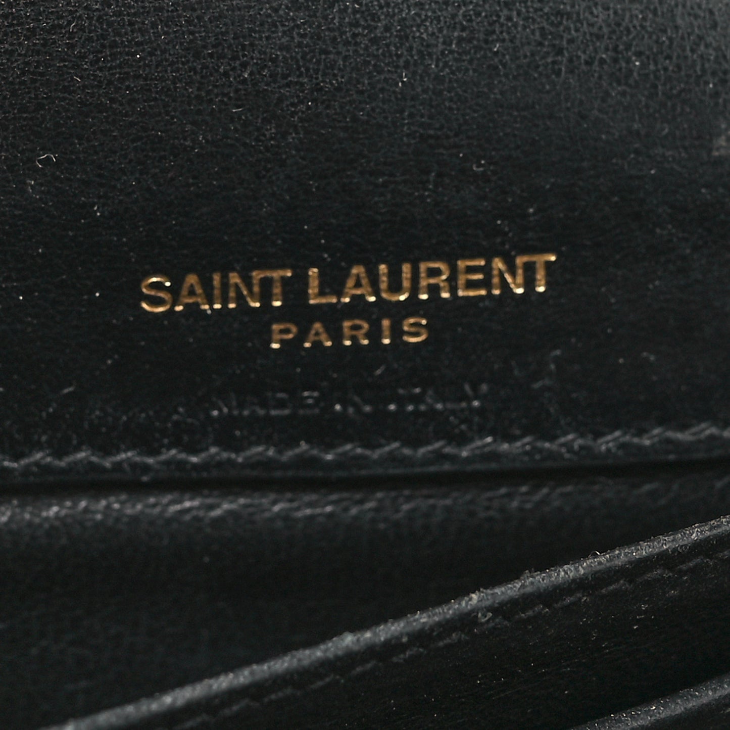 Smooth Calfskin Monogram Kate Belt Bag Black