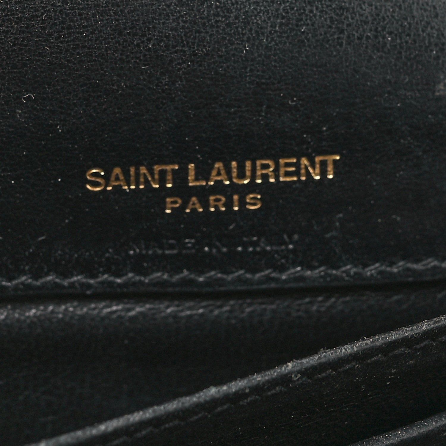 Saint Laurent Smooth Calfskin Monogram Kate Belt Bag Black 6 of 12