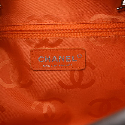 Chanel Calfskin Quilted Cambon Large Bowler Brown Beige 10 of 21