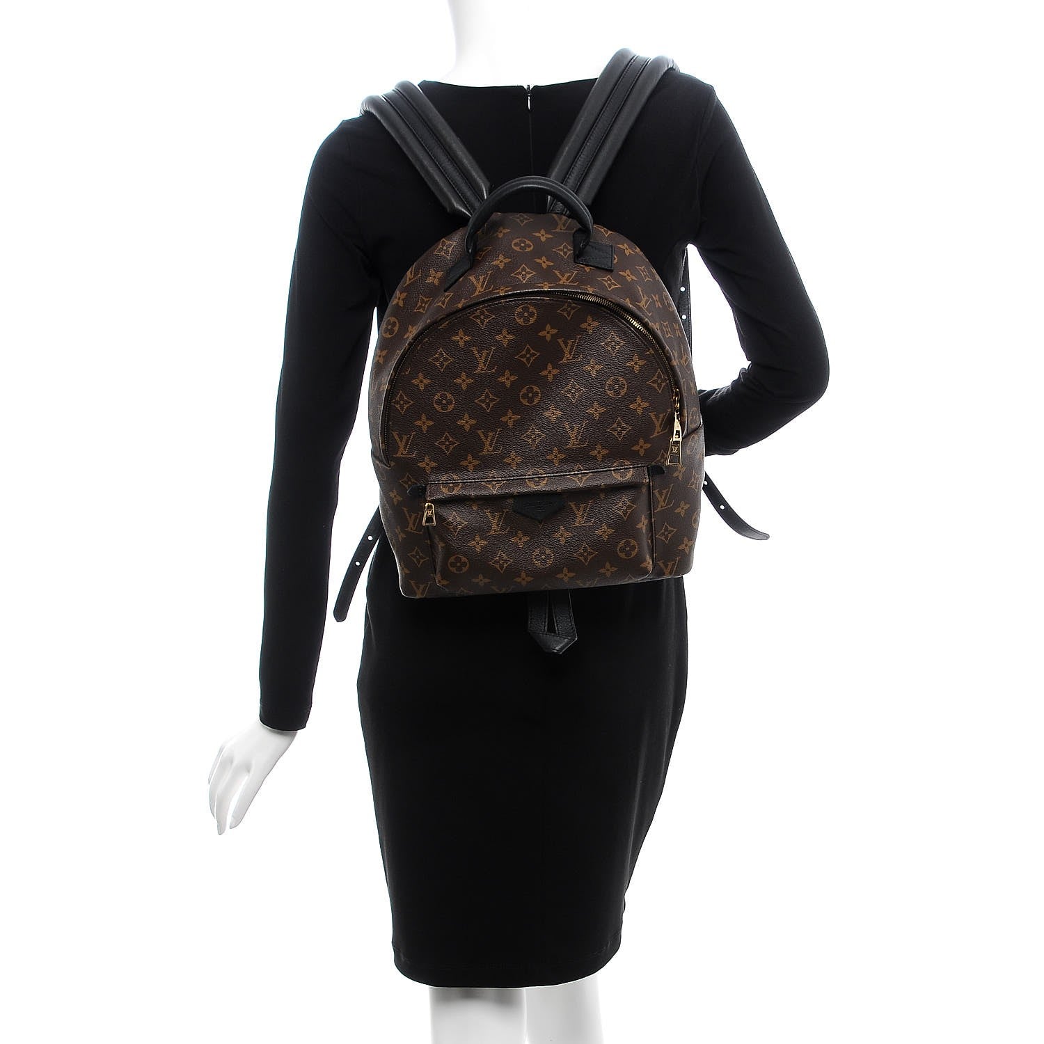 Louis Vuitton Monogram Palm Springs Backpack MM 2 of 9