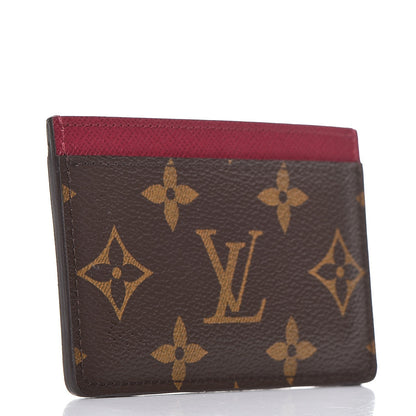 Louis Vuitton Monogram Card Holder Fuchsia 3 of 7