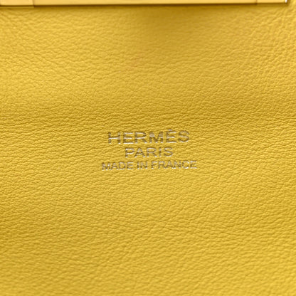 Hermes Swift Verso Toolbox 26 Etoupe Lime 6 of 14