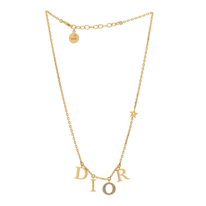 Christian Dior Crystal Dio(r)evolution Necklace Gold 3 of 4