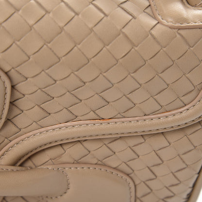 Bottega Veneta Nappa Intrecciato Rialto Shoulder Bag Mink 11 of 16