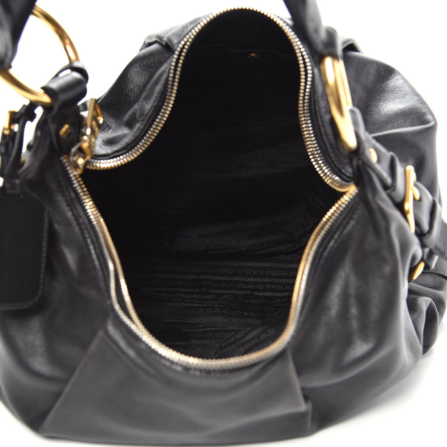 Soft Calf Hobo Black