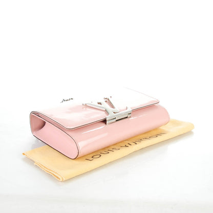 Louis Vuitton Patent Chain Louise MM Rose Ballerine 4 of 7