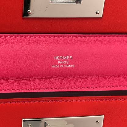 Hermes Evercolor Swift 24/24 21 Rose Mexico Rouge De Coeur 6 of 11