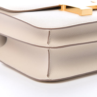 Hermes Epsom Constance 24 Craie 8 of 12