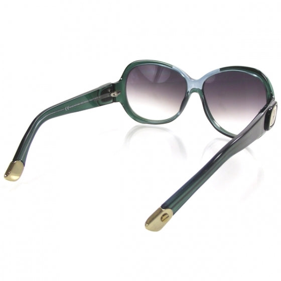 Balenciaga Mirrored Sunglasses 0004/S Green 2 of 7