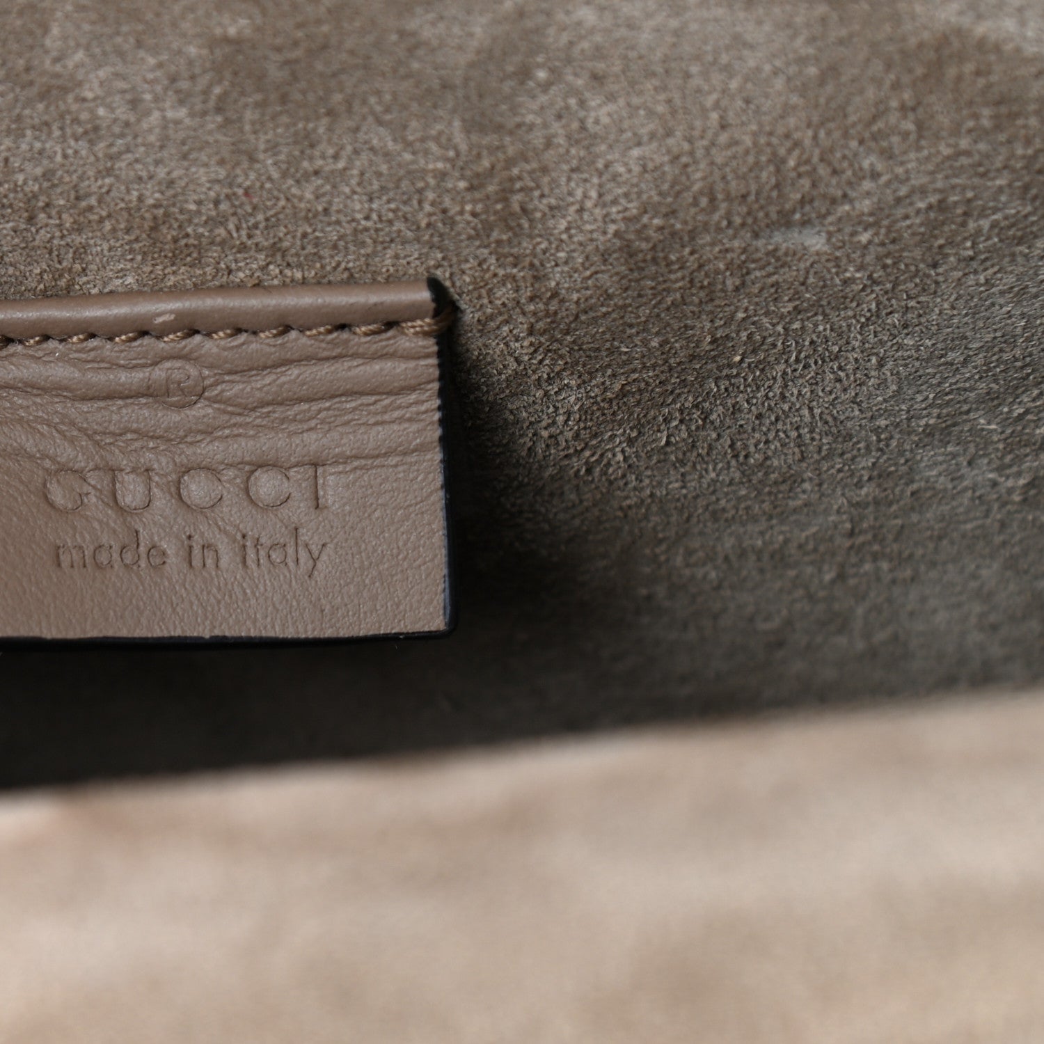 Gucci GG Supreme Monogram Mini Dionysus Shoulder Bag Taupe 6 of 10