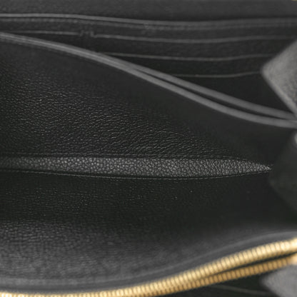 Louis Vuitton Empreinte Zippy Wallet Black 5 of 7