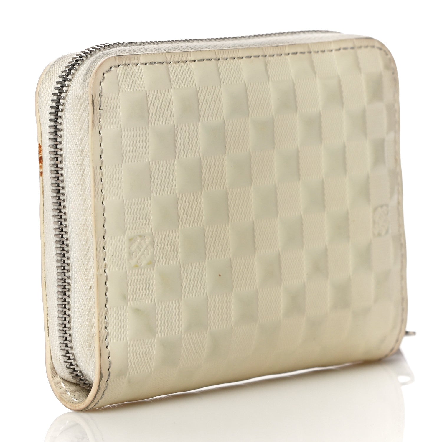 Louis Vuitton Damier Facette Zippy Coin Purse Creme 3 of 13