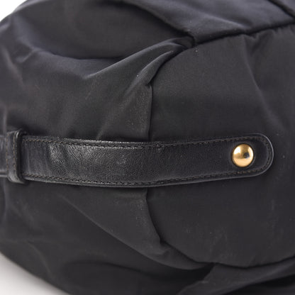 Prada Tessuto Nylon Jacquard Logo Tote Black 18 of 20