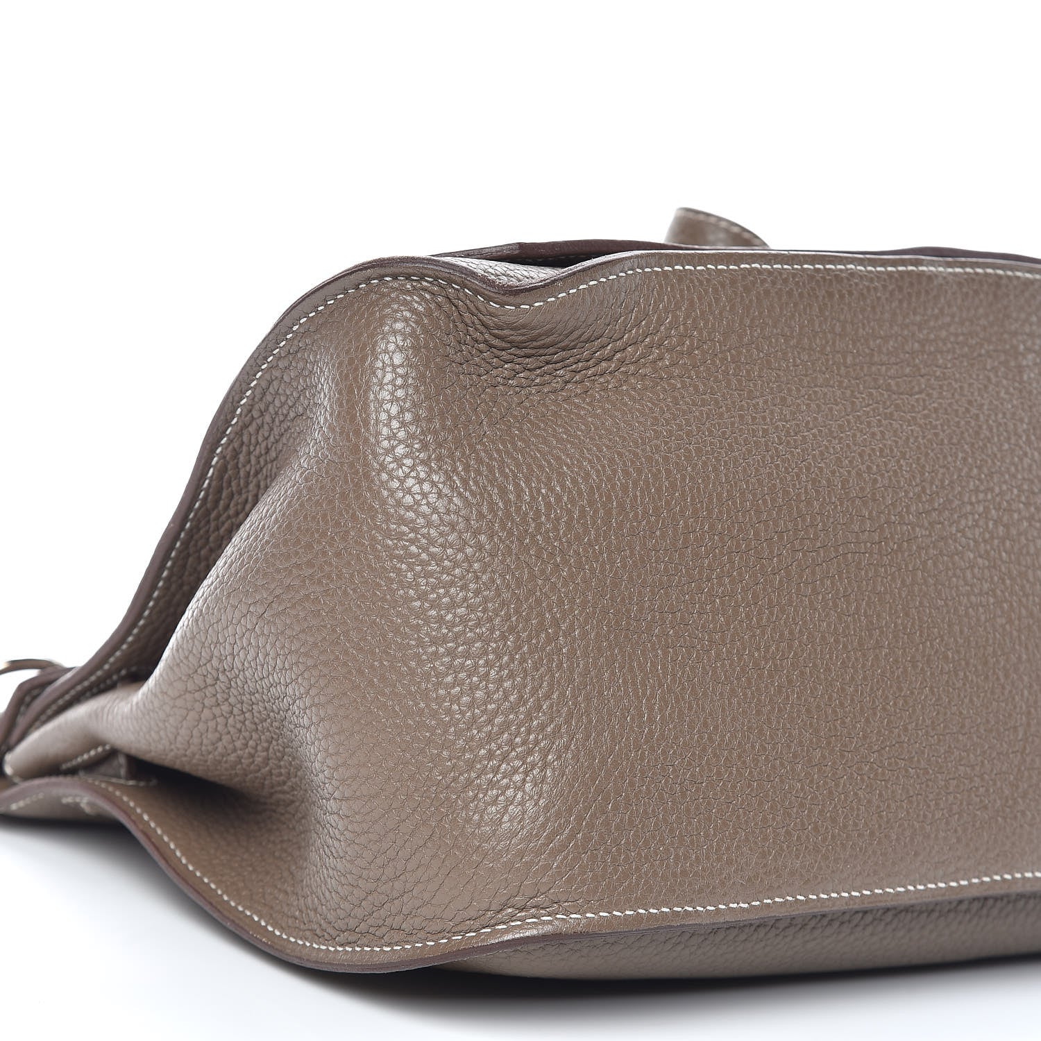 Hermes Taurillon Clemence Jypsiere 34 Etoupe 9 of 11