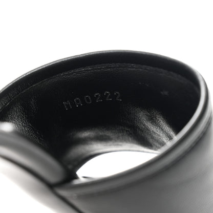 Louis Vuitton Lambskin Magnetic Mules 35 Black 9 of 10