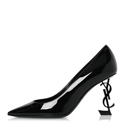 Saint Laurent Patent Opyum 85 Pumps 37 Black 1 of 12