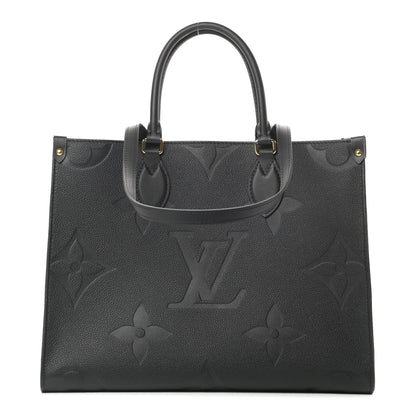 Louis Vuitton Empreinte Monogram Giant Onthego MM Black 1 of 10