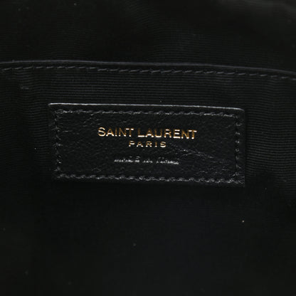 Saint Laurent Calfskin Matelasse Monogram Lou Camera Bag Dark Latte 6 of 9