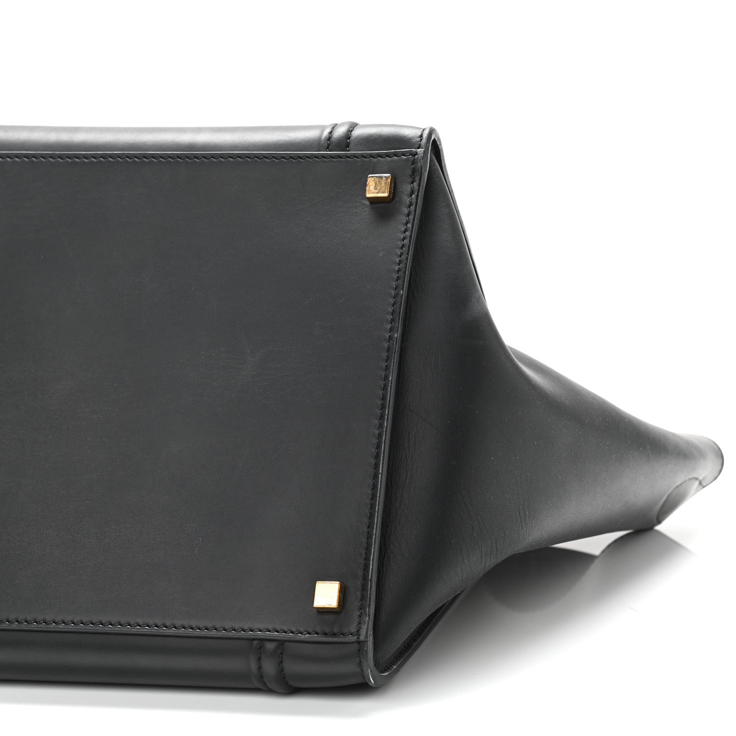 Celine Smooth Calfskin Medium Phantom Luggage Black 9 of 10