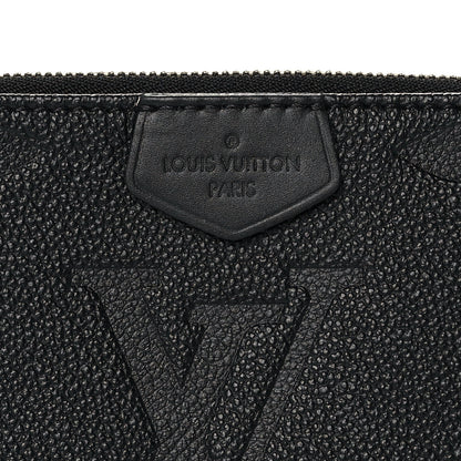 Louis Vuitton Empreinte Monogram Giant Multi Pochette Accessories Mini Pochette Black 7 of 10