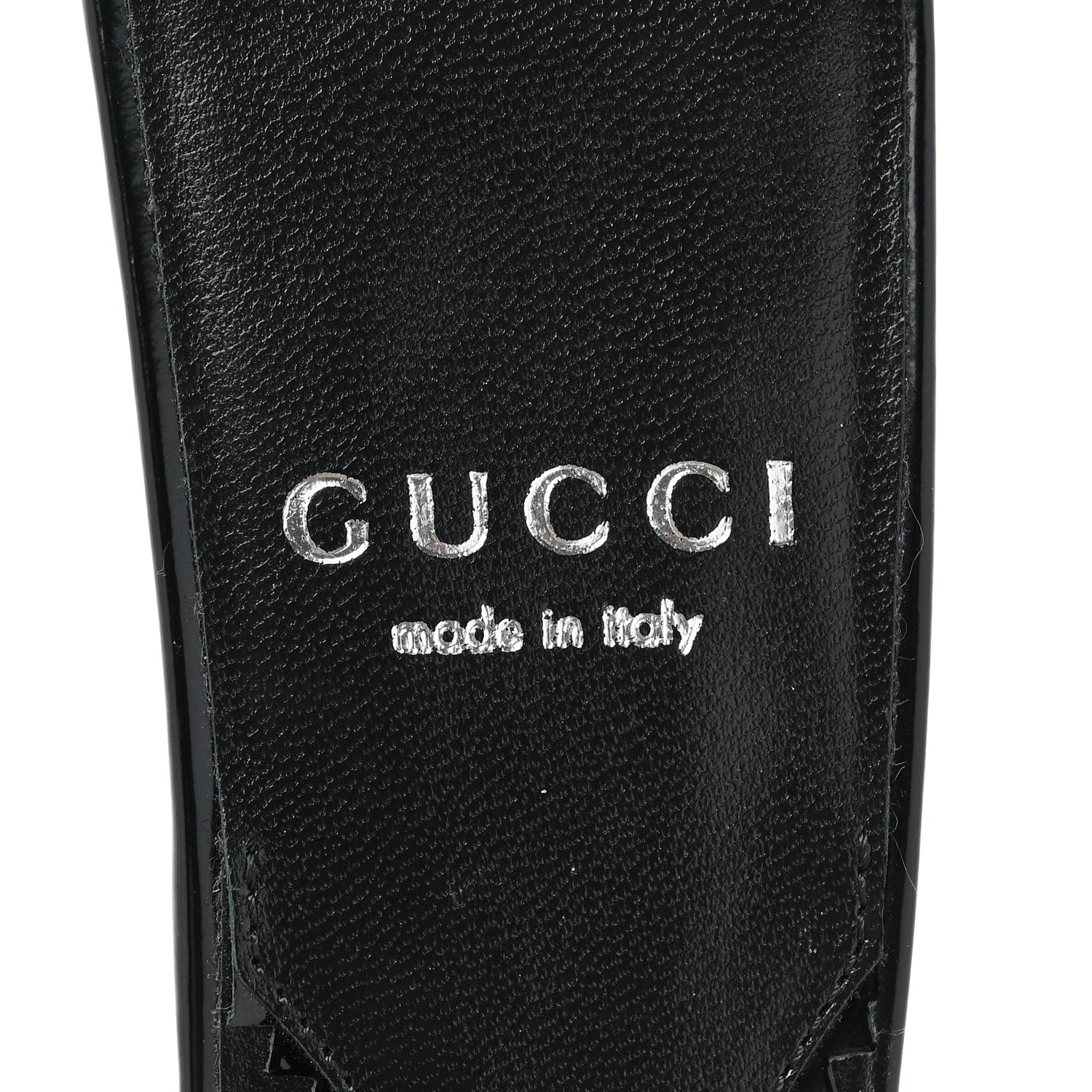 Gucci Nappa Mallory Pointed Toe Slingback Sandal 35 Black 8 of 10