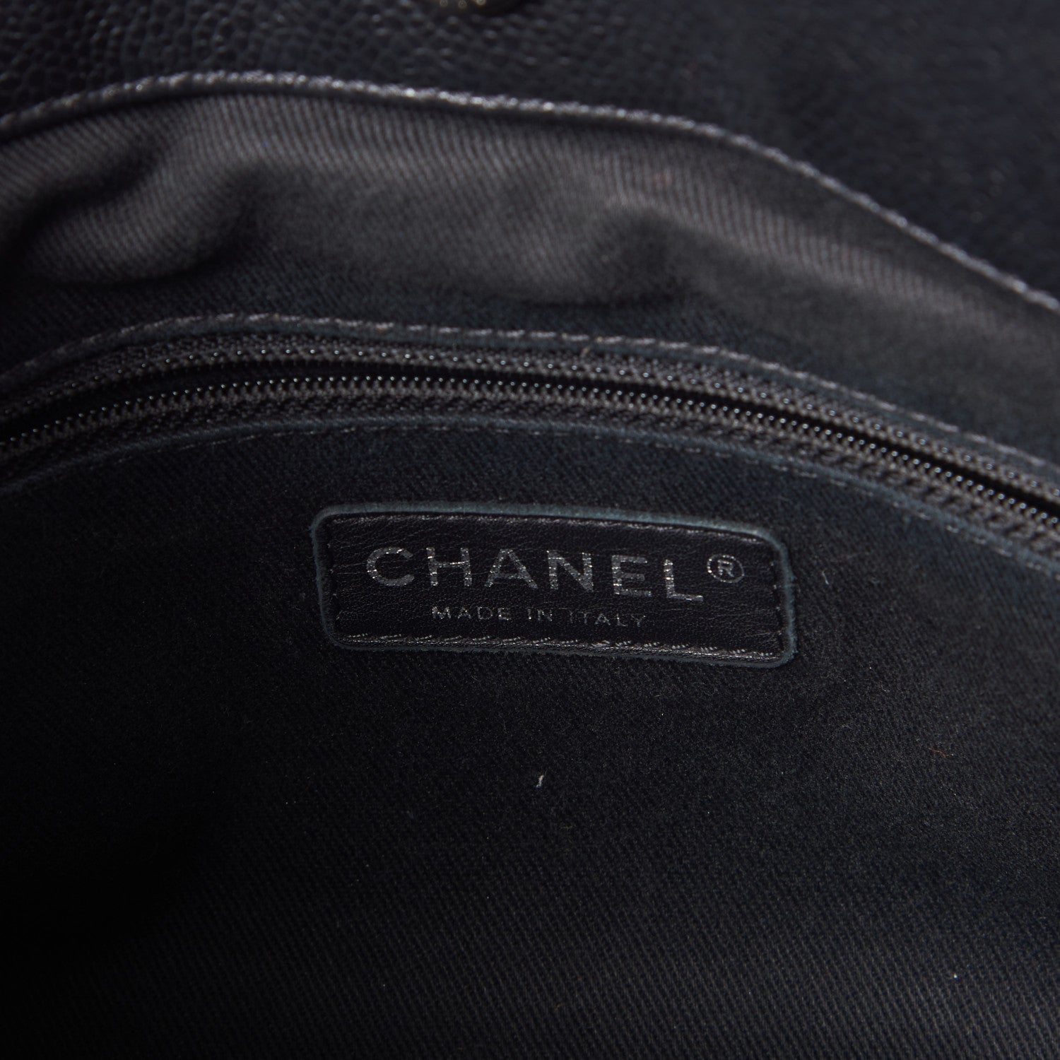 Chanel Caviar Quilted Timeless CC Soft Tote Black 7 of 10