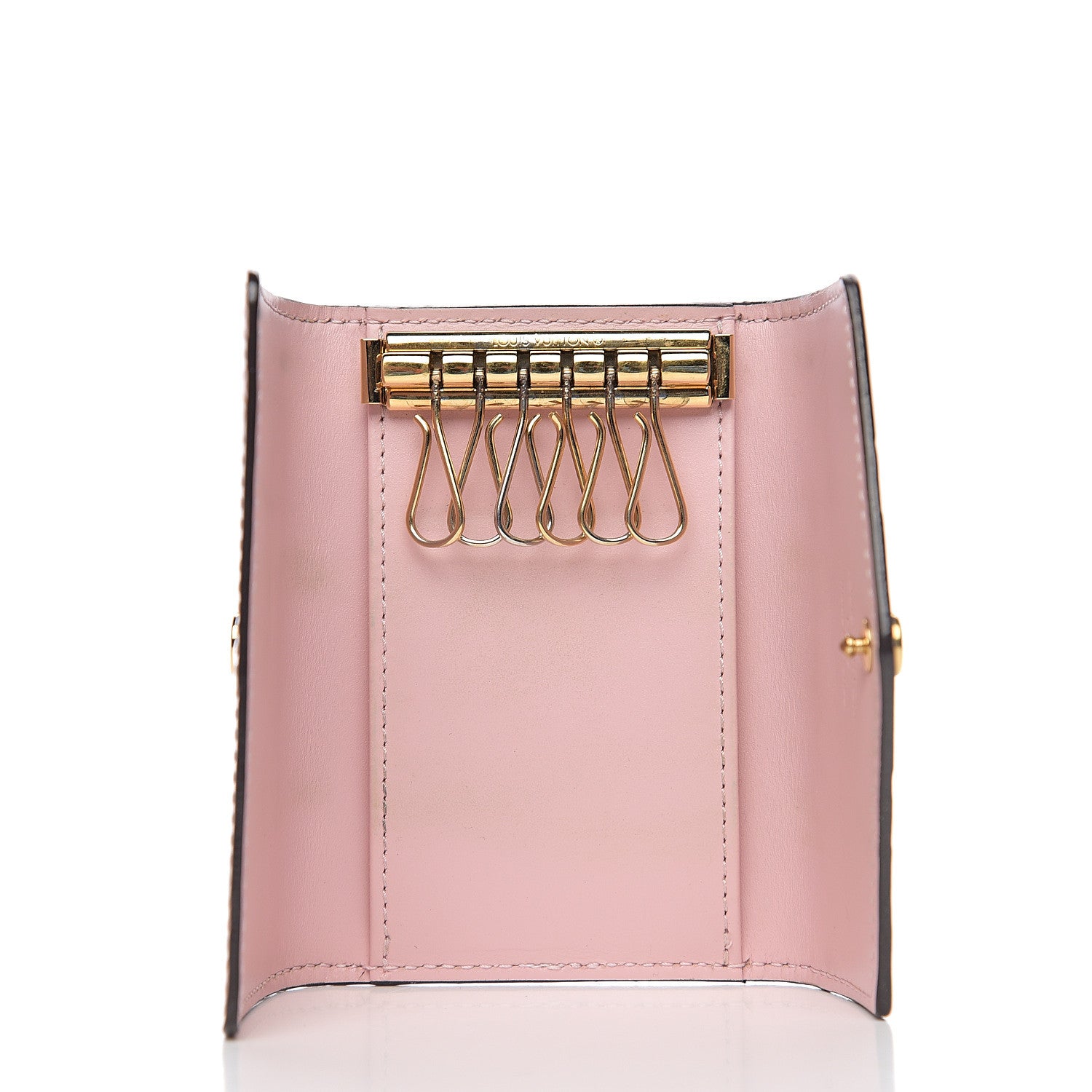 Louis Vuitton Vernis Multicles 6 Key Holder Rose Ballerine 4 of 10