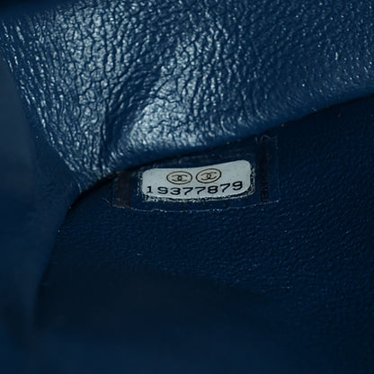 Chanel Caviar Quilted Medium Double Flap Navy 8 of 8