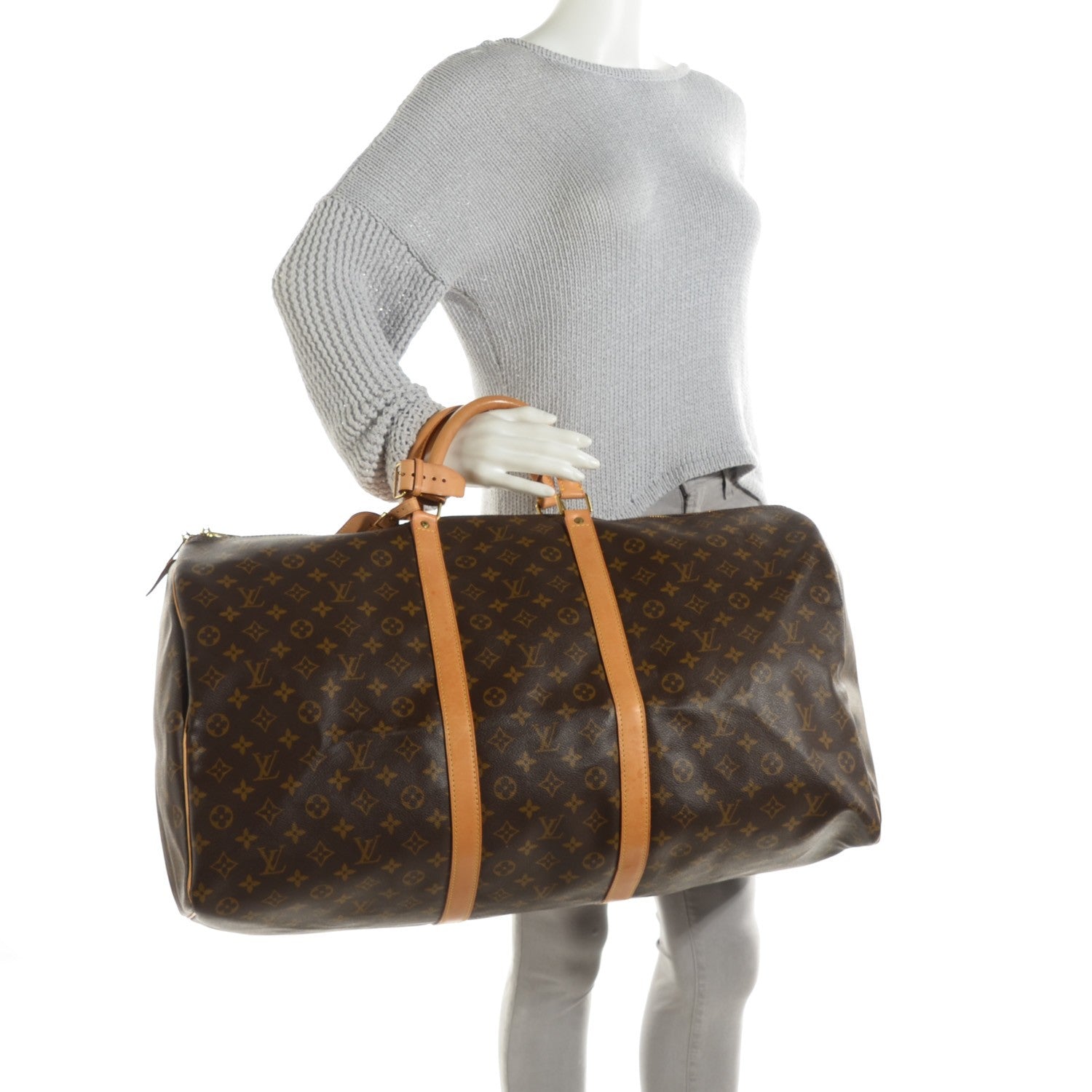 Louis Vuitton Monogram Keepall 60 3 of 10