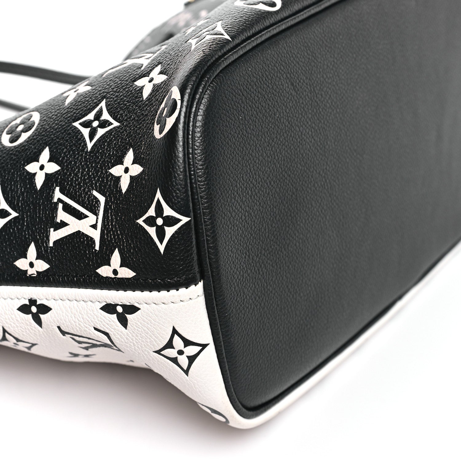 Louis Vuitton Empreinte Spring In The City Neverfull MM Black White Pink 8 of 9