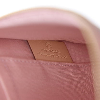 Louis Vuitton Damier Azur Neverfull MM GM Pochette Rose Ballerine 7 of 8