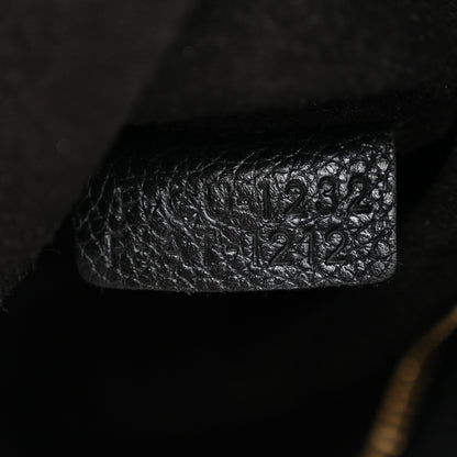 Celine Soft Grained Calfskin Medium Belt Cabas Phantom Black 8 of 11