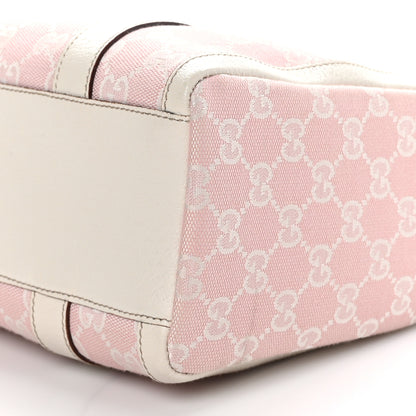 Gucci Monogram Small Abbey Boston Pink 10 of 11