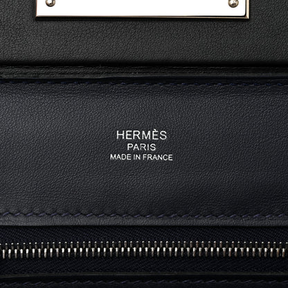 Hermes Evercolor Swift Verso 24/24 21 Bleu Nuit Black Caban Bleu France 6 of 11