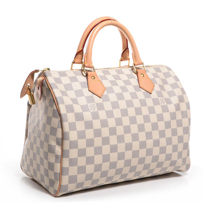 Louis Vuitton Damier Azur Speedy 30 3 of 7