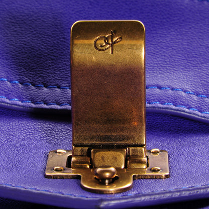 Proenza Schouler Lambskin Large PS1 Satchel Purple Rain 6 of 14