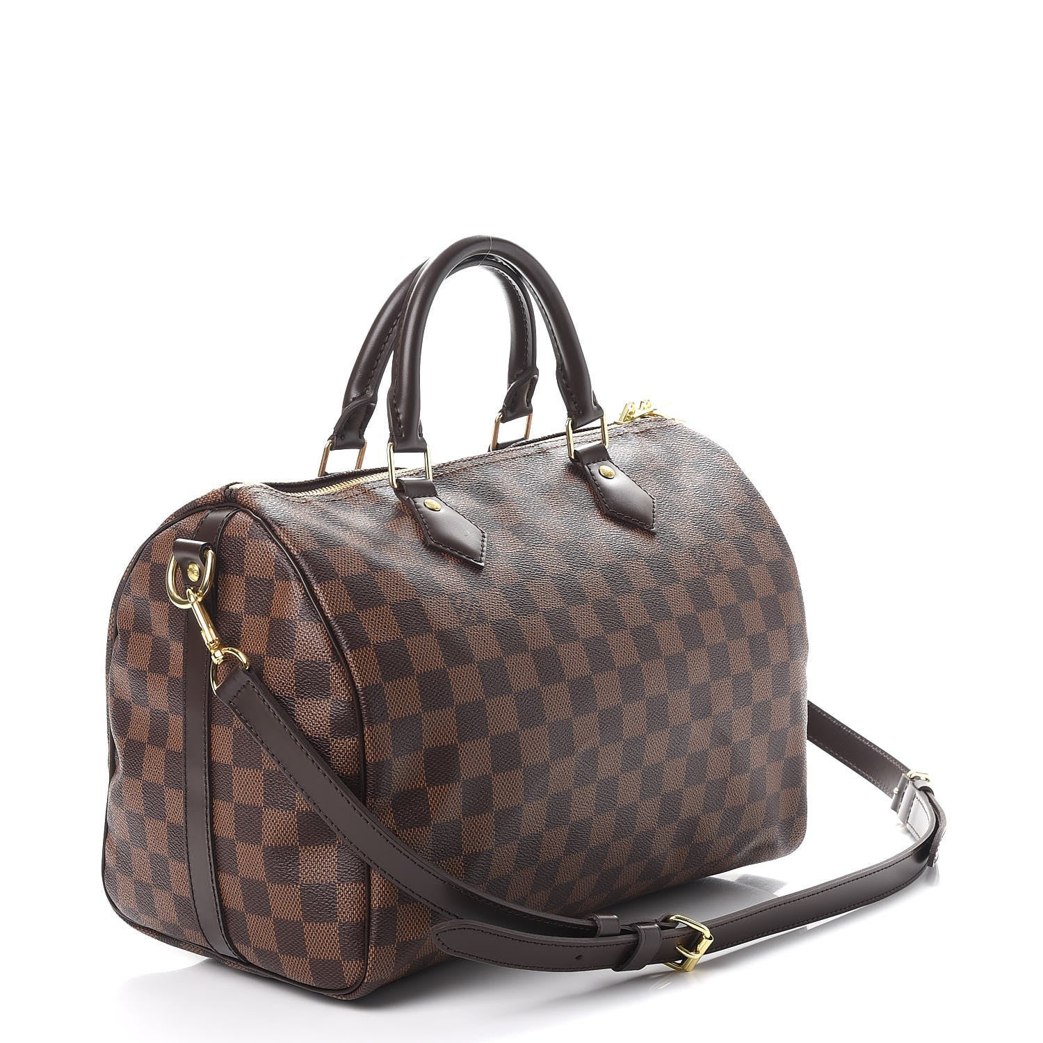 Louis Vuitton Damier Ebene Speedy Bandouliere 30 3 of 9