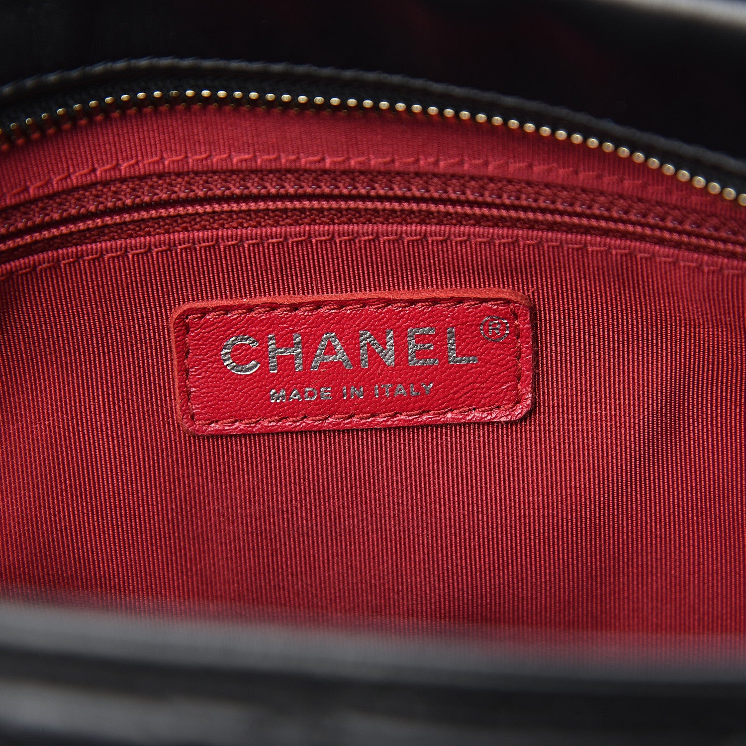 Chanel Aged Calfskin Quilted Medium Gabrielle Hobo Black 5 of 9