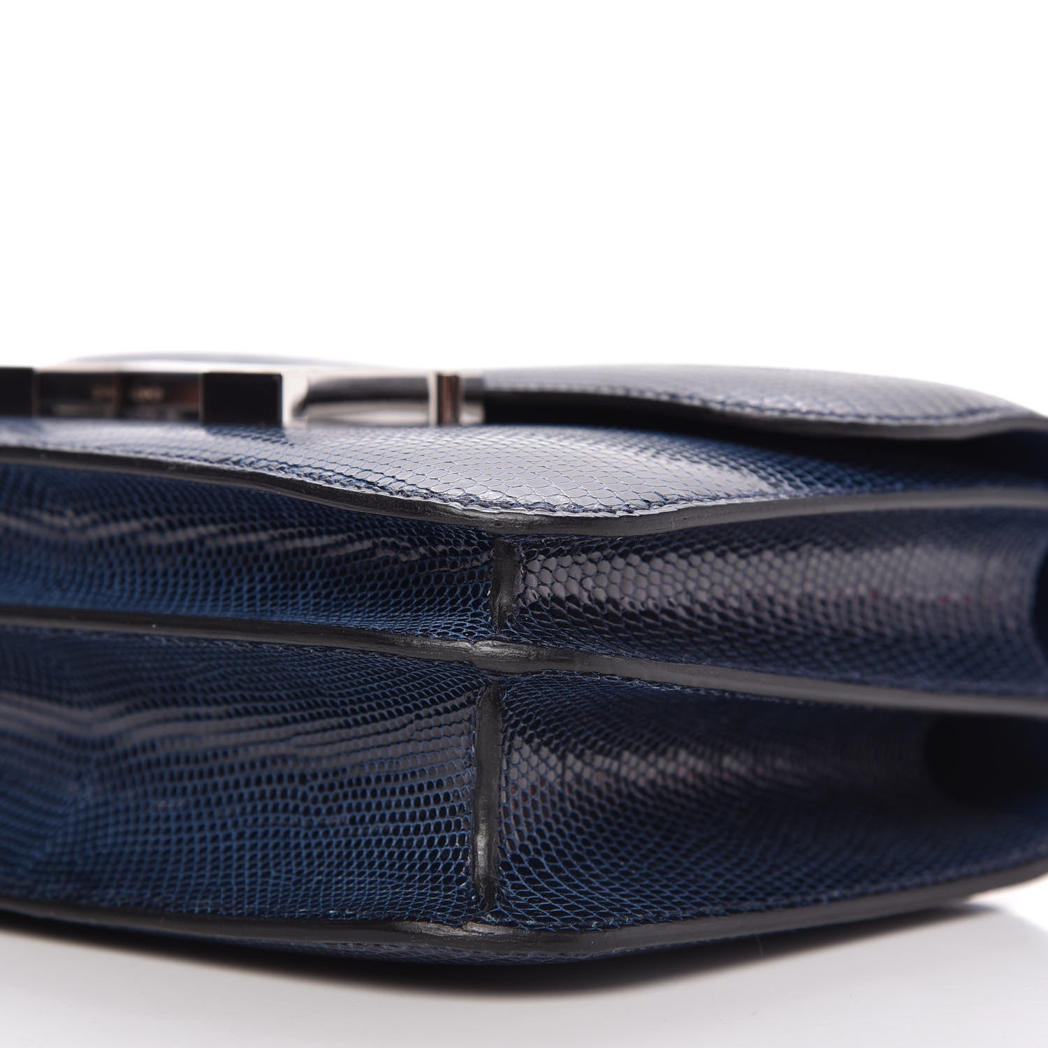 Hermes Lizard Constance 18 Bleu de Malte 8 of 12