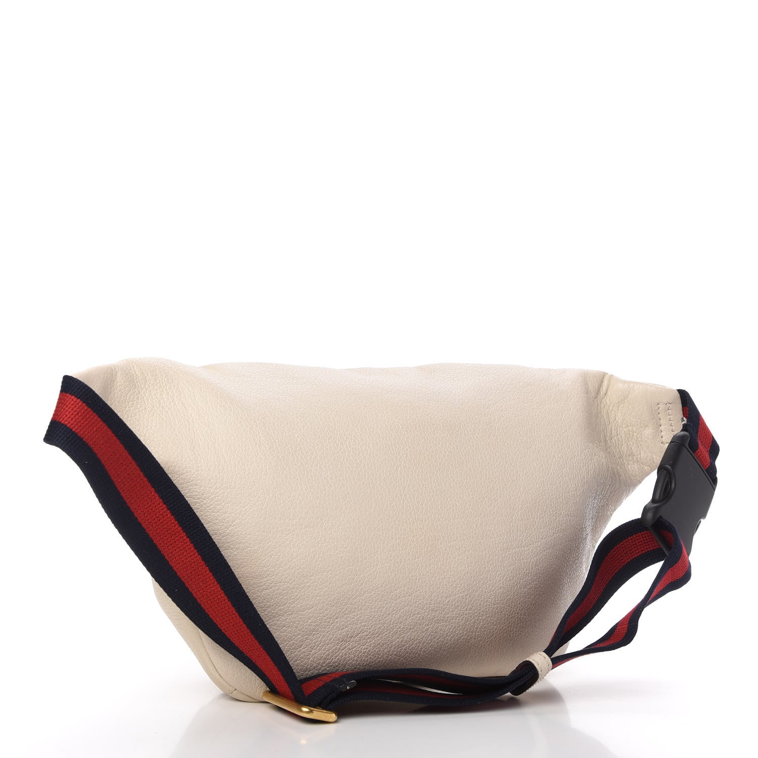 Gucci Grained Calfskin Logo Belt Bag White 3 of 10