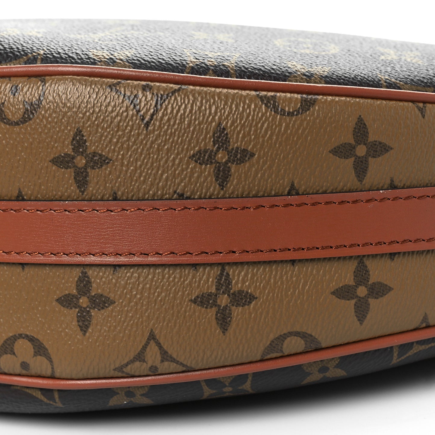 Reverse Monogram Loop Hobo