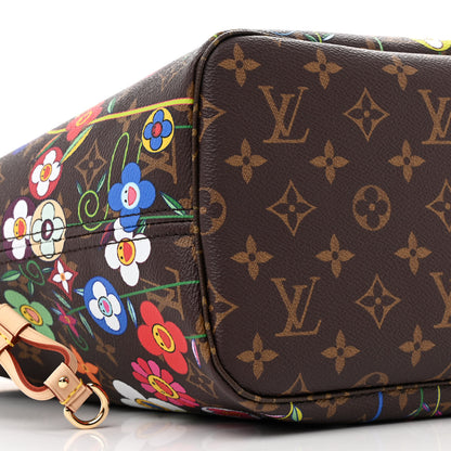 Louis Vuitton LV X TM Monogram Flowers Neverfull MM 8 of 10