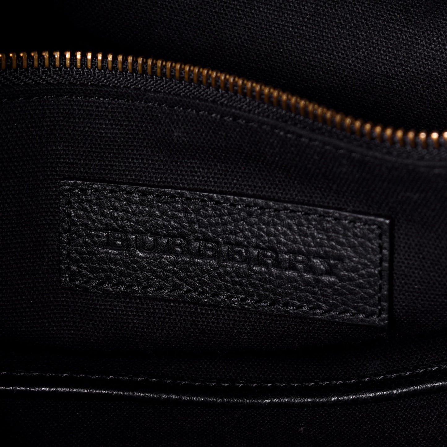 Grainy Calfskin Mega Check Armley Folding Messenger Black