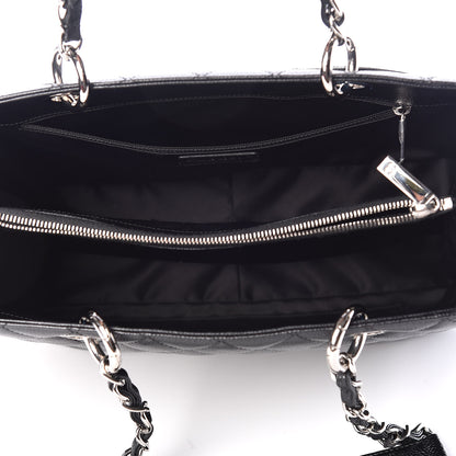 Chanel Caviar Quilted Grand Shopping Tote GST Black 5 of 10
