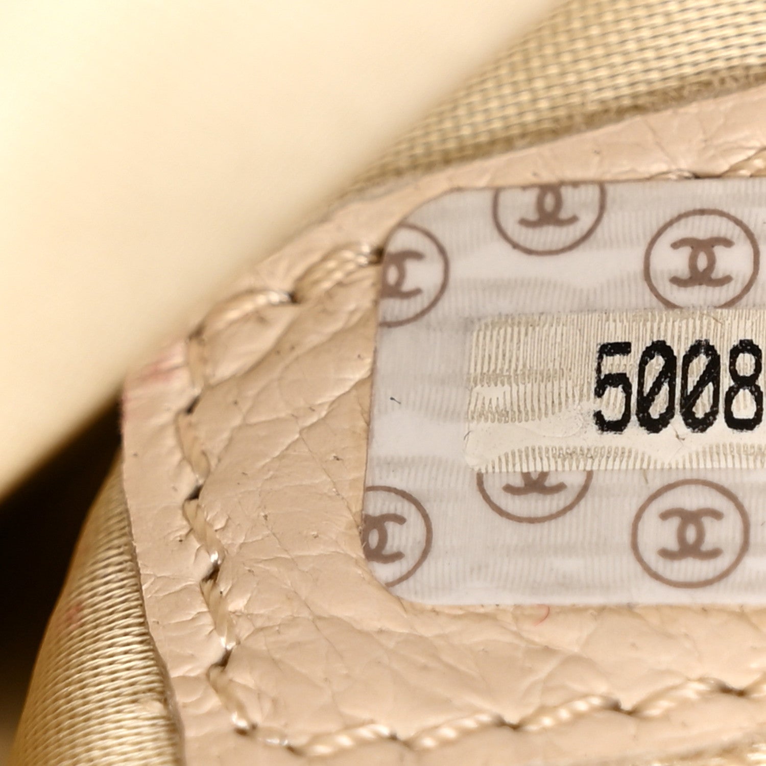 Chanel Caviar Shopping Tote Beige 7 of 16