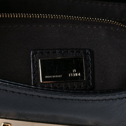 Fendi Vitello Acqua Maxi Baguette Bag Black 6 of 10