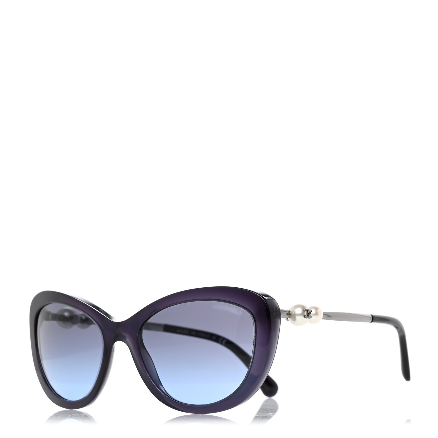 Acetate Pearl Cat Eye Sunglasses 5340-H Blue