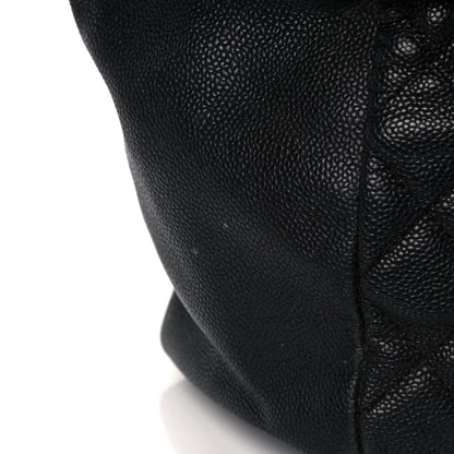 Chanel Caviar Quilted Easy Zip Flap Tote Black 13 of 15