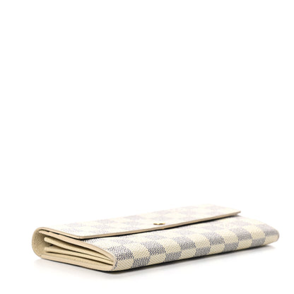 Louis Vuitton Damier Azur Sarah Wallet 4 of 12
