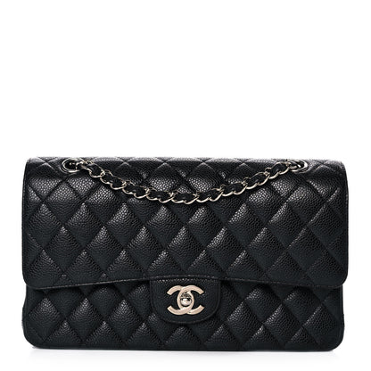 Chanel Caviar Quilted Medium Double Flap Black 1 of 14